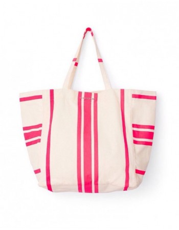 Пляжная сумка VICTORIA’S SECRET  лимитный выпуск цвет PINK STRIPED