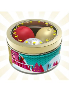 Подарочный набор бальзамов для губ EOS Organic Limited Edition Holiday Collection Lip Balm