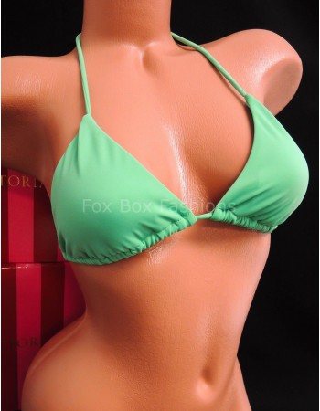 Топ Victoria's Secret Swim Teeny Triangle Bikini Top 3PA Green Small-S 