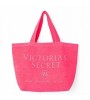 Розовая пляжная сумка Victoria's Secret Terry Tote
