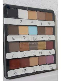 Палетка теней NYX 20 Color Eyeshadow Tester Palette ES01-ES20