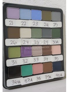 Палетка теней NYX 20 Color Eyeshadow Tester Palette ES21-ES40