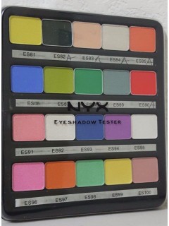 Палетка теней NYX 20 Color Eyeshadow Tester Palette ES81-ES100